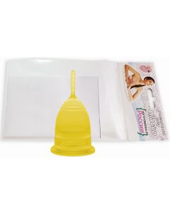 Buy Menstrual cup LilaCup Practitioner yellow s | Online Pharmacy | https://pharm-pills.com