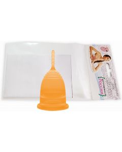 Buy Menstrual cup LilaCup Practitioner orange s  | Online Pharmacy | https://pharm-pills.com