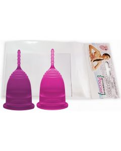 Buy LilaCup Menstrual Cup Set Simple S + S Set  | Online Pharmacy | https://pharm-pills.com