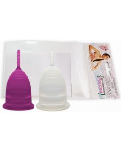 Buy Menstrual cup set LilaCup Just a set M + s | Online Pharmacy | https://pharm-pills.com