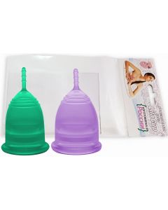 Buy LilaCup Menstrual Cup Set Simple L + M Set  | Online Pharmacy | https://pharm-pills.com