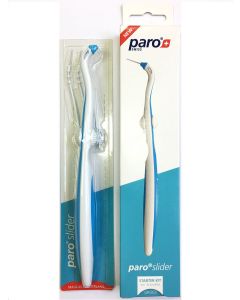 Buy Paro Slider interdental holder - handle + starter kit 3pcs interdental brushes Xs | Online Pharmacy | https://pharm-pills.com