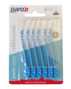 Buy Paro Slider interdental brushes Size 0.4-2.5 S 6pcs | Online Pharmacy | https://pharm-pills.com