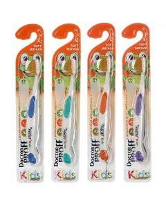 Buy Children's soft toothbrush with gold (3-10 years old) | Online Pharmacy | https://pharm-pills.com