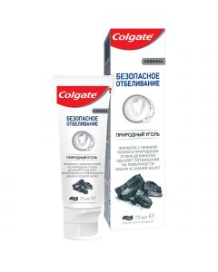 Buy Colgate Toothpaste Safe Whitening Natural Charcoal Whitening, 75 ml | Online Pharmacy | https://pharm-pills.com