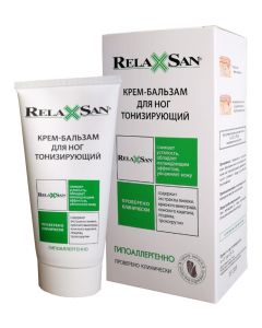 Buy Relaxsan Cream-balm toning for feet, 175 ml | Online Pharmacy | https://pharm-pills.com