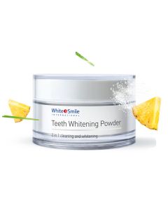 Buy Whitening powder for teeth White & Smile with Pineapple flavor 3in1 | Online Pharmacy | https://pharm-pills.com