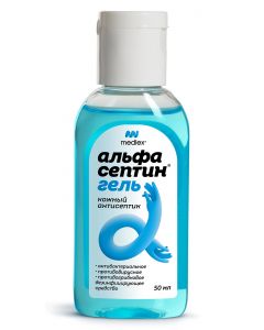 Buy Disinfectant Alfaseptin gel, skin antiseptic 50 ml | Online Pharmacy | https://pharm-pills.com