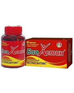 Buy BIOASTIN Astaxanthin capsules # 30 | Online Pharmacy | https://pharm-pills.com