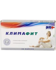 Buy Complex of vitamins for women with perimenopause and menopause 911 'Climafit', 30 capsules | Online Pharmacy | https://pharm-pills.com