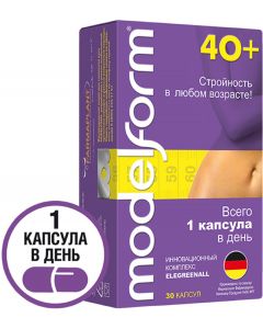 Buy Slimming tool 'Modelform 40+', 30 capsules | Online Pharmacy | https://pharm-pills.com