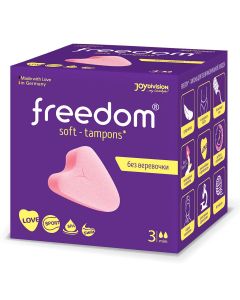 Buy Feminine hygiene tampons without string FREEDOM mini - 3 pcs. | Online Pharmacy | https://pharm-pills.com