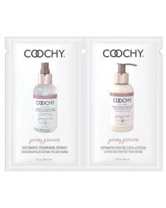 Buy Set - delicate spray and lotion with the effect of powder COOCHY PEONY PROWESS - 2.7 gr. and 6 ml. | Online Pharmacy | https://pharm-pills.com