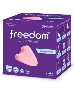 Buy Feminine hygiene tampons without string FREEDOM normal - 3 pcs. | Online Pharmacy | https://pharm-pills.com