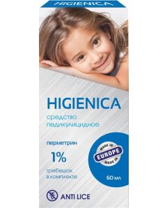 Buy Hygiene from lice pediculicidal agent, bottle 60 ml | Online Pharmacy | https://pharm-pills.com