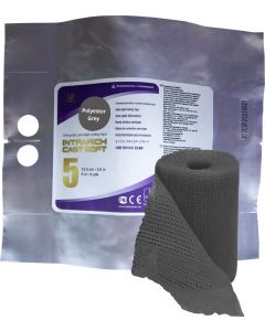 Buy Polymer bandage Intrarich IR-SC0057, semi-rigid (soft) fixation Cast Soft, gray, 12.5 cm x 3.6 m | Online Pharmacy | https://pharm-pills.com