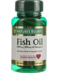 Buy Nature's Bounty 'Omega-3' Capsules, 980 mg, 30 pcs. | Online Pharmacy | https://pharm-pills.com