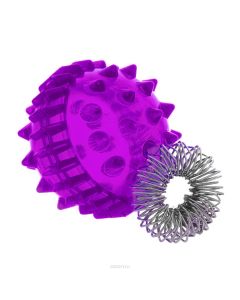 Buy Massager Delta-Therm 'Hedgehog with a spring', color in assortment | Online Pharmacy | https://pharm-pills.com