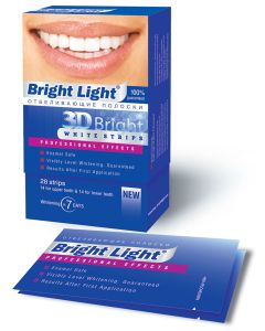 Buy Whitening strips for teeth Bright Light '3D Bright Professional Effects' | Online Pharmacy | https://pharm-pills.com