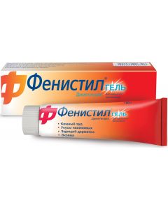 Buy Fenistil gel for external use 0.1% tube 100 g | Online Pharmacy | https://pharm-pills.com