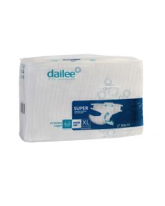 Buy Diapers diapers for adults Dailee super XL 130-175cm 30 / pack, 8 drops | Online Pharmacy | https://pharm-pills.com