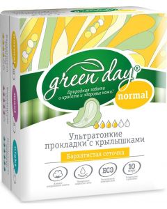 Buy Greenday Ultra Normal Dry Women's pads, 10 pcs | Online Pharmacy | https://pharm-pills.com