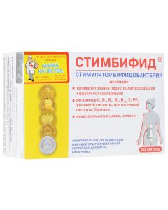 Buy Stimulant of bifidobacteria 'Stimbifid', 550 mg, 80 tablets | Online Pharmacy | https://pharm-pills.com