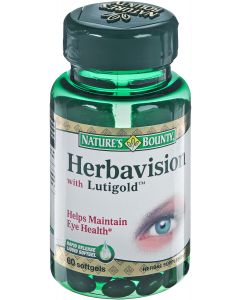 Buy Vitamins for eyes Nature's Bounty 'Herbavision with Lutigold', 60 capsules | Online Pharmacy | https://pharm-pills.com