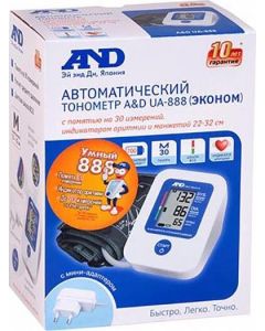 Buy Tonometer AND UA-888 automatic (E) Economy + Adapter | Online Pharmacy | https://pharm-pills.com