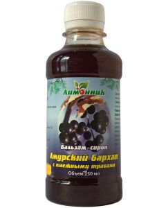 Buy NPK lemongrass. 'Balm-syrup Amur velvet with taiga herbs' Sugar level. Metabolism. 250 ml. | Online Pharmacy | https://pharm-pills.com