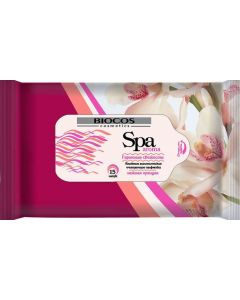 Buy BioCos Wet wipes 'SPA Aroma . Delicate orchid ', 15 pieces | Online Pharmacy | https://pharm-pills.com