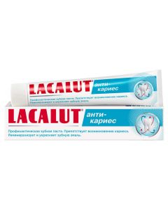 Buy Lacalut Anti-Caries Toothpaste, 75 ml | Online Pharmacy | https://pharm-pills.com