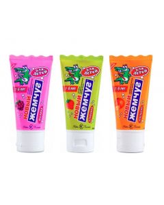 Buy Toothpaste New pearl, for children, from 1 to 6 years old, Strawberry + Orange + Raspberry 50 ml. (3pack.) | Online Pharmacy | https://pharm-pills.com