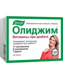 Buy Vitamins with diabetes Evalar 'Oligim', 60 capsules | Online Pharmacy | https://pharm-pills.com