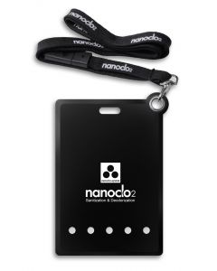 Buy Virus blocker for individual protection NANOCLO2 'Air Anti-Virus' (card, case, lanyard), black - 60 days | Online Pharmacy | https://pharm-pills.com