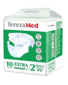 Buy TerezaMed Extra Medium diapers for adults No. 2, 10 pcs | Online Pharmacy | https://pharm-pills.com