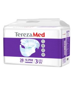 Buy Diapers for adults TerezaMed Super Large No. 3, 28 pcs | Online Pharmacy | https://pharm-pills.com