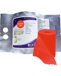 Buy Polymer bandage Intrarich IR-0035, rigid fixation Cast, red, 7.5 cm х 3.6 m | Online Pharmacy | https://pharm-pills.com