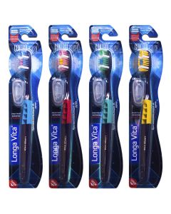 Buy Longa Vita Control Toothbrush, black | Online Pharmacy | https://pharm-pills.com