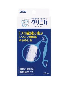 Buy LION Dental floss 'Clinica' Double 20 pcs. | Online Pharmacy | https://pharm-pills.com