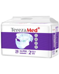 Buy TerezaMed Adult Diapers Super Medium No. 2 28 pcs | Online Pharmacy | https://pharm-pills.com