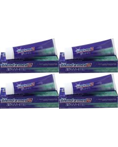 Buy Blend-a-med Toothpaste 3D White 'Gentle Mint', 100 ml х 4 pcs. | Online Pharmacy | https://pharm-pills.com