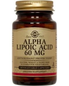 Buy Solgar, Alpha Lipoic Acid 'Alpha Lipoic Acid', 60 mg, 30 capsules | Online Pharmacy | https://pharm-pills.com