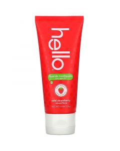 Buy Hello, fluoride toothpaste, children's series, strawberry, 119 g | Online Pharmacy | https://pharm-pills.com