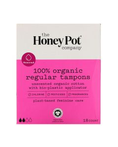 Buy The Honey Pot Company Swabs, 100% Organic, 18 | Online Pharmacy | https://pharm-pills.com