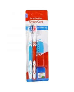 Buy Brush Buddies, Toothbrush Set , Smart Care, for Adults, 2 pieces in a set | Online Pharmacy | https://pharm-pills.com