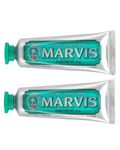 Buy Marvis Classic Strong Mint Toothpaste Set Classic Rich Mint, 2 pcs 25 ml each  | Online Pharmacy | https://pharm-pills.com