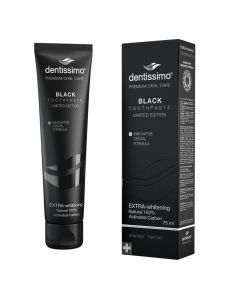 Buy Dentissimo Black EXTRA-whitening Toothpaste | Online Pharmacy | https://pharm-pills.com