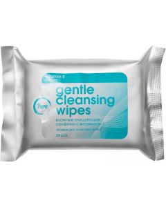 Buy CLEANING WIPES 'Pure' WITH VITAMIN E №24 | Online Pharmacy | https://pharm-pills.com