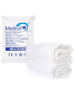 Buy Medrull Non-sterile medical gauze 'Premium', 10m x 90cm | Online Pharmacy | https://pharm-pills.com